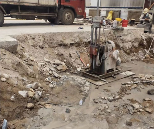 开州公路下沉压浆